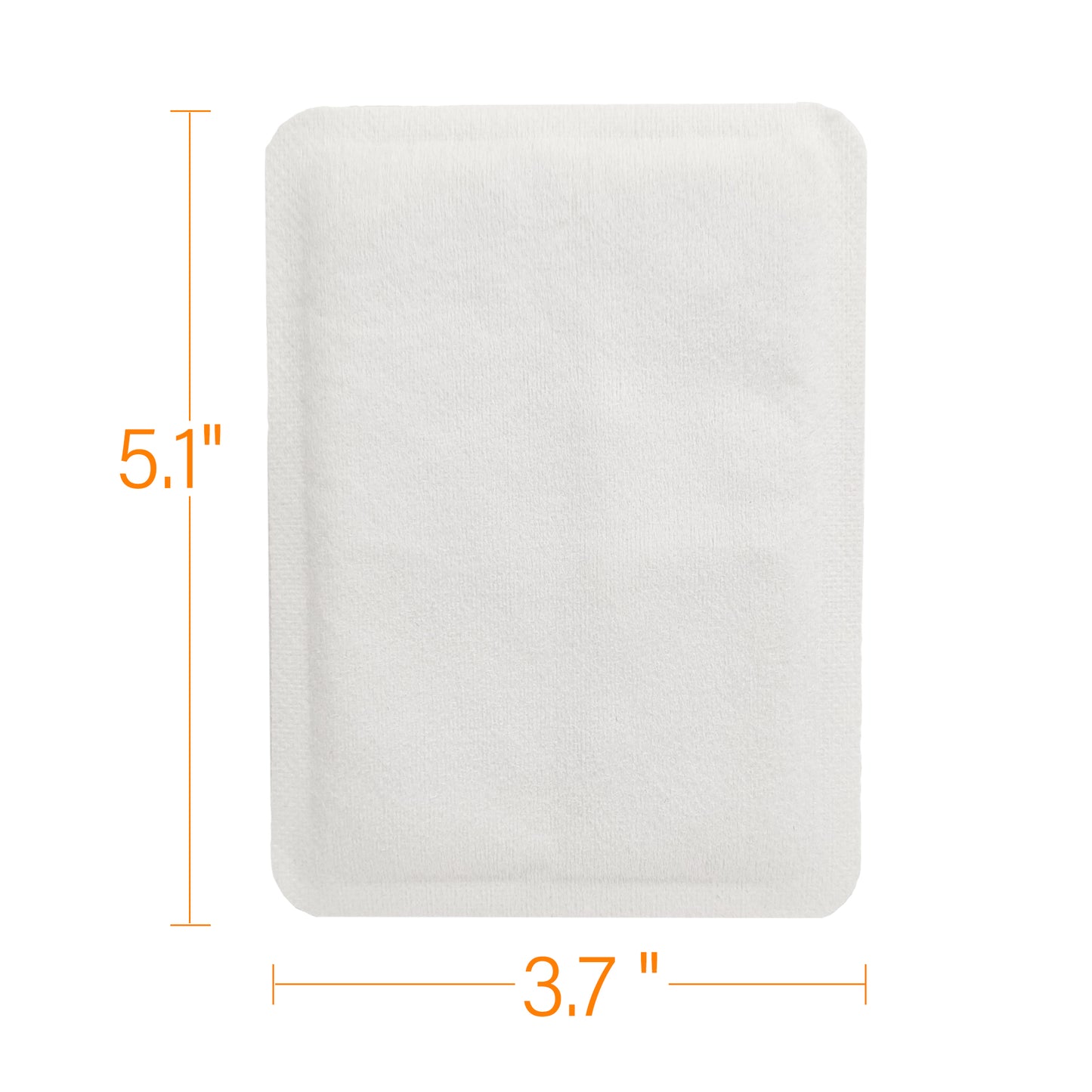 LotFancy Large Body & Hand Super Warmers, 5.1x3.7 in, 20 Pack, Air-activated Warmers, Up to 12 Hours of Heat