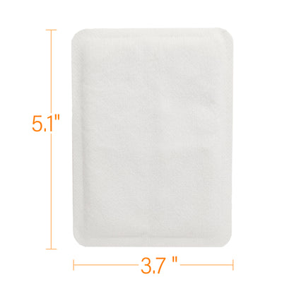 LotFancy Large Body & Hand Super Warmers, 5.1x3.7 in, 20 Pack, Air-activated Warmers, Up to 12 Hours of Heat
