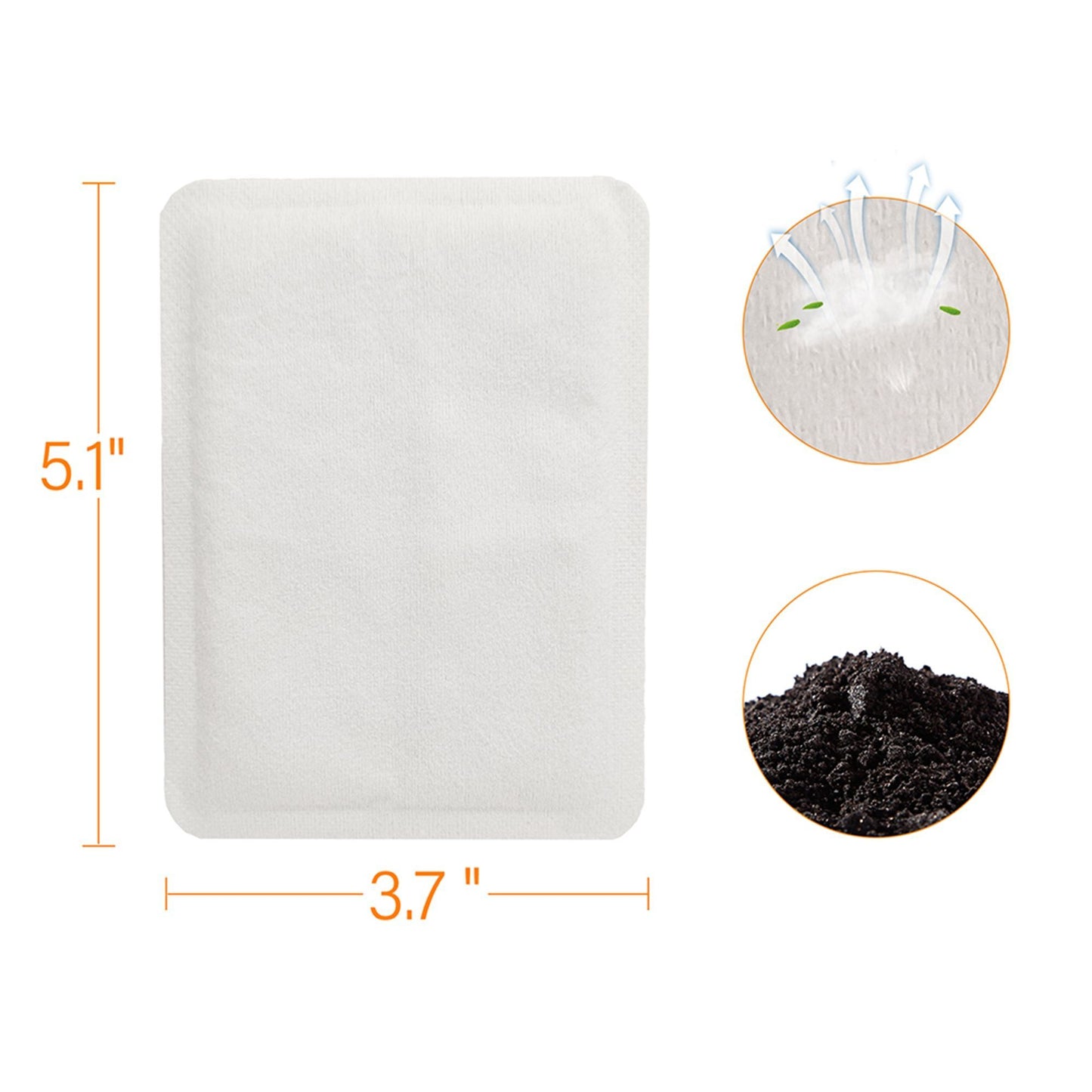 LotFancy Large Body & Hand Super Warmers, 40 Pack, Air-activated Warmers, Up to 12 Hours of Heat