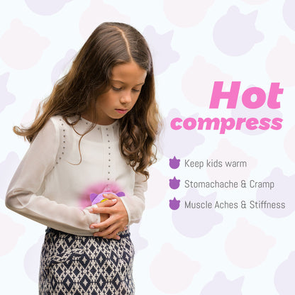 LotFancy Kid Ice Pack for Boo Boos, 3 Pack Reusable Gel Cold Pack for Kids, 4.75 in