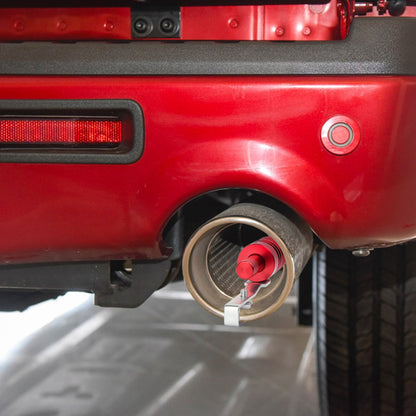 LotFancy Aluminum Blow off Valve BOV Simulator, Turbo Sound Whistle, Exhaust Pipe Muffler Tip