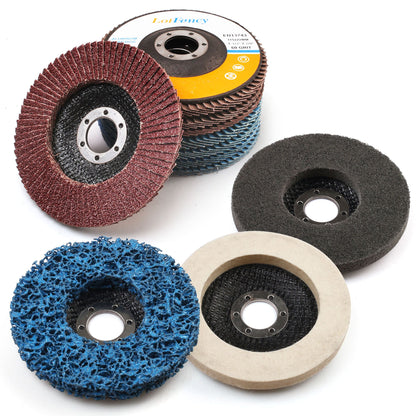 LotFancy Flap Discs for Angle Grinder