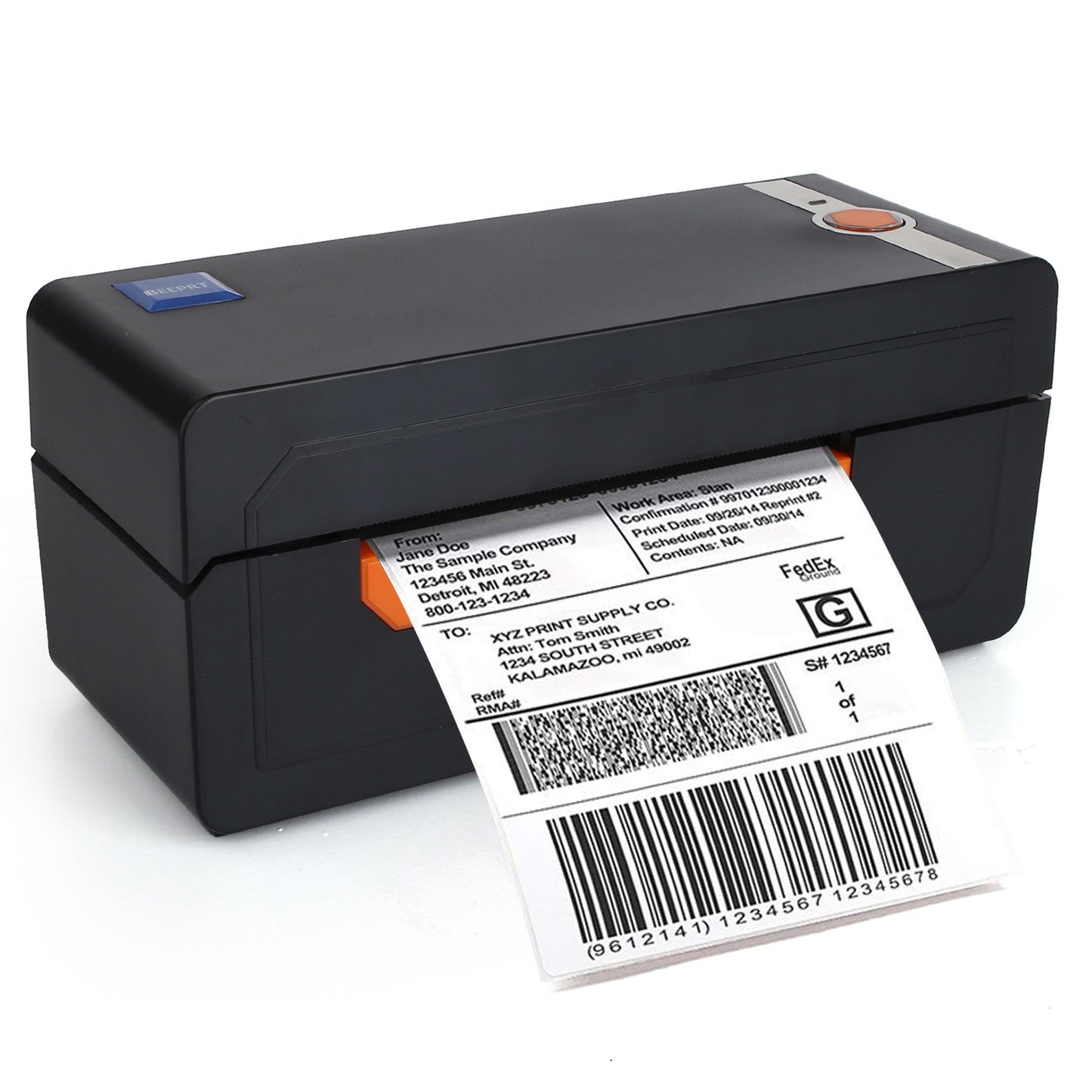 LotFancy Thermal Label Printer, 4x6 Shipping Label Printer, High Speed