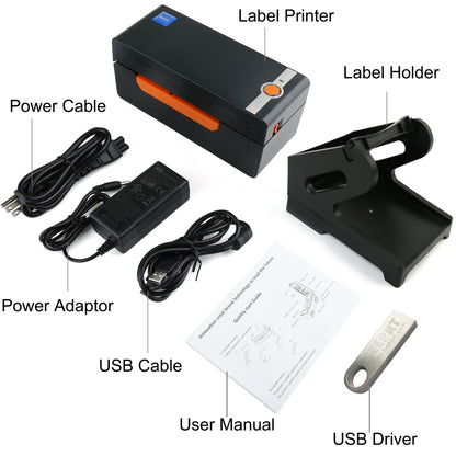 LotFancy Thermal Label Printer, 4x6 Shipping Label Printer, High Speed