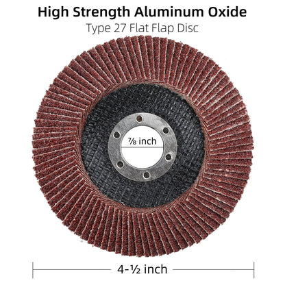 LotFancy Flap Discs for Angle Grinder