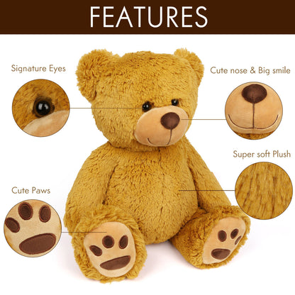 LotFancy Teddy Bear Plush Toys Stuffed Animals