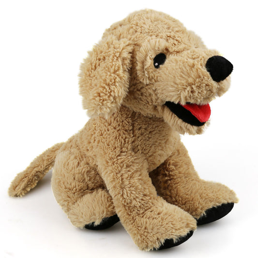 LotFancy Dog Stuffed Animals, 12" Golden Retriever Plush Toys, Puppy for Kids, Pets, Girls