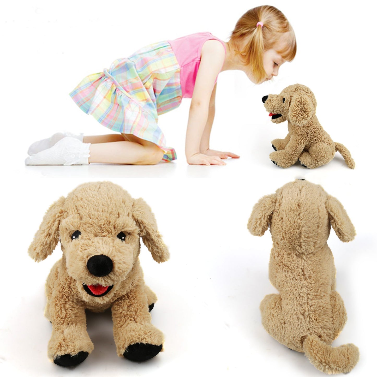 LotFancy Dog Stuffed Animals Plush Toys