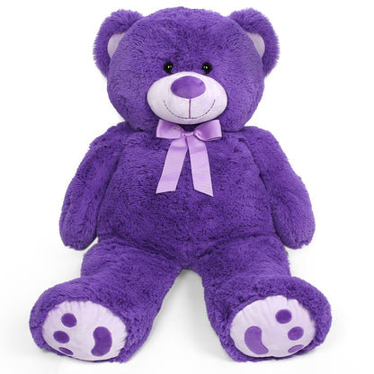 LotFancy Giant Teddy Bear Stuffed Animal, Gift for Girls Girlfriend Wife, Purple, 39"