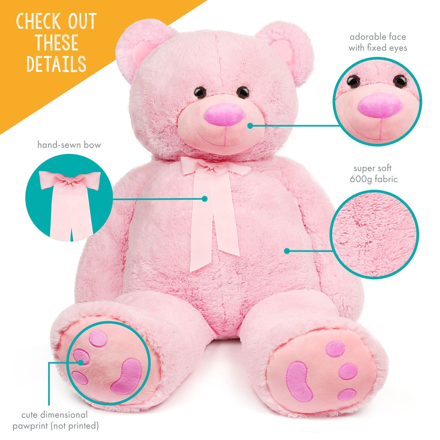 LotFancy Teddy Bear Plush Toys Stuffed Animals