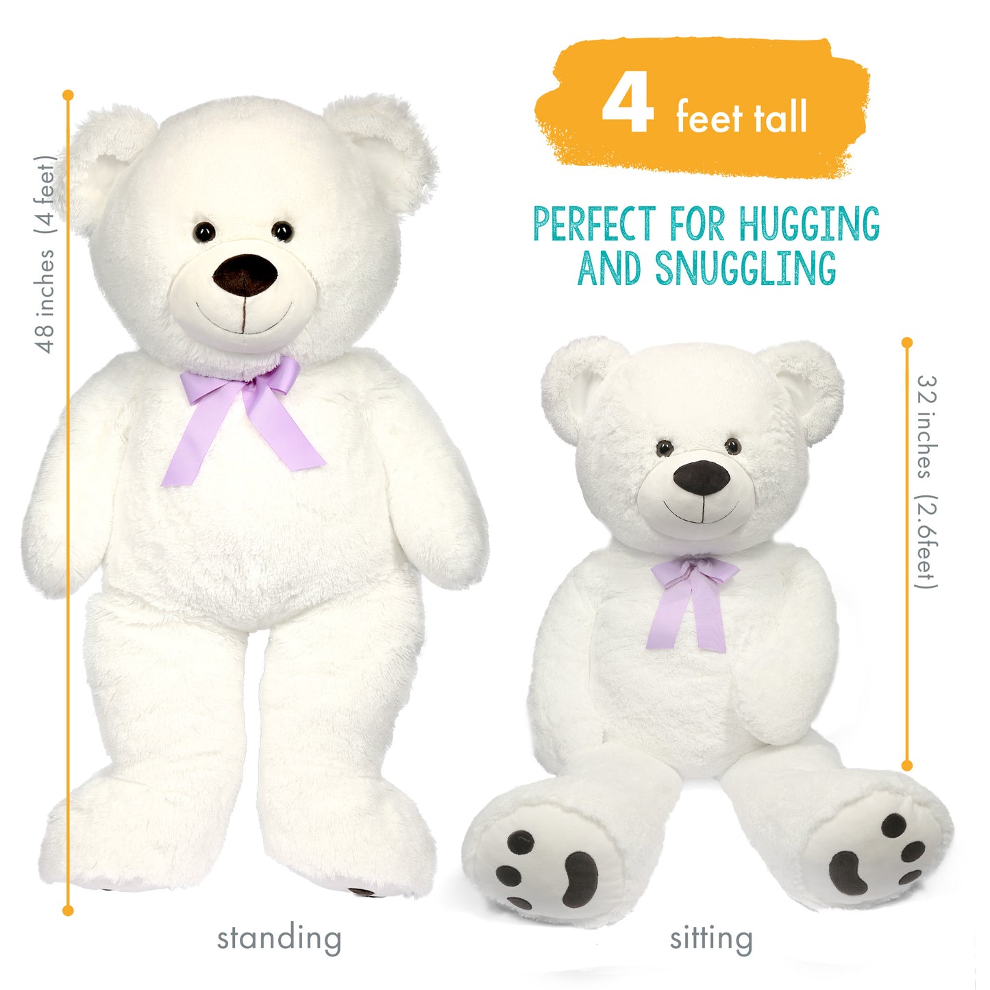 LotFancy Teddy Bear Plush Toys Stuffed Animals