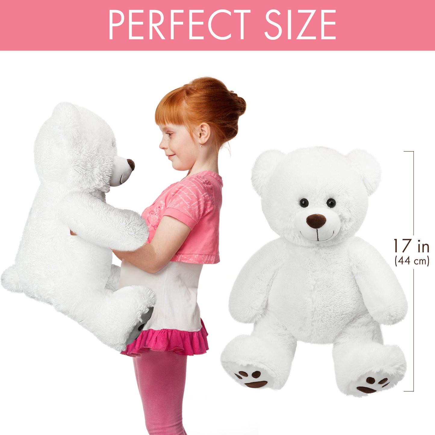 LotFancy Teddy Bear Plush Toys Stuffed Animals