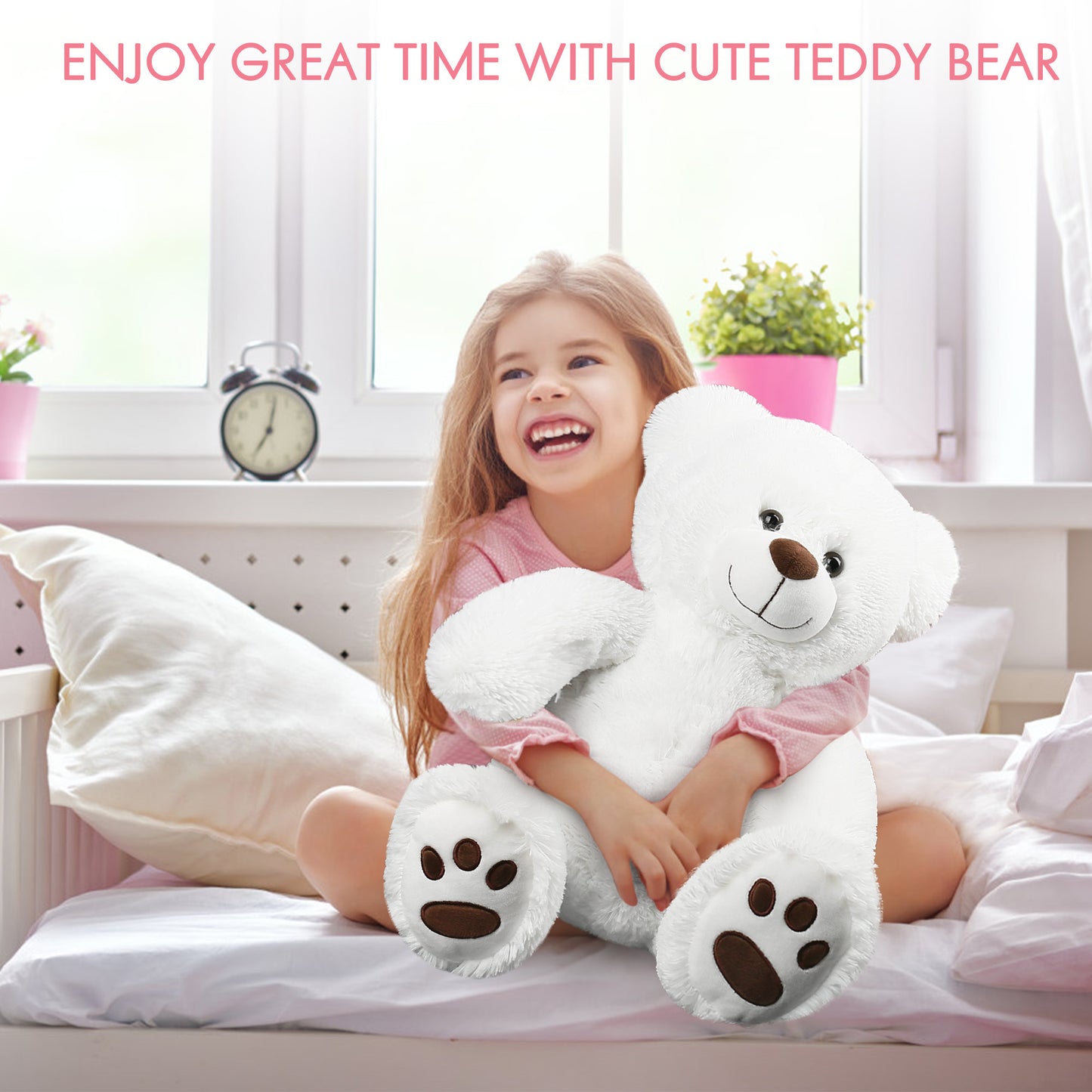 LotFancy Teddy Bear Plush Toys Stuffed Animals