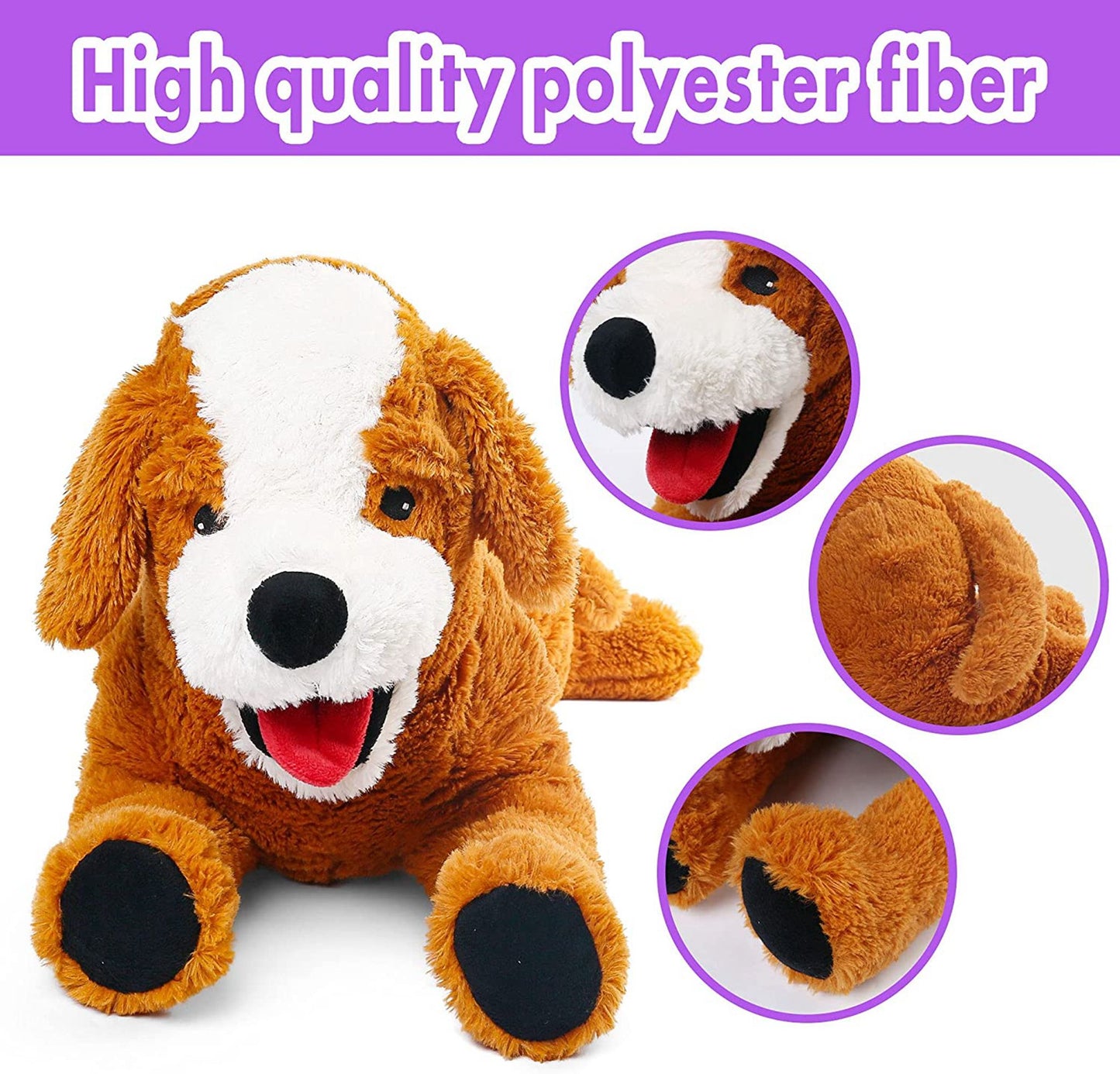 LotFancy Dog Stuffed Animals Plush Toys