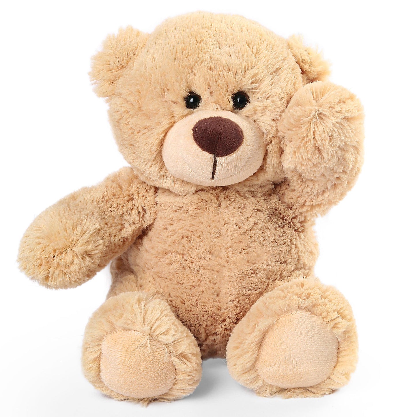 LotFancy Teddy Bear Stuffed Animals, 2 Pcs 10" Plush Toy for Valentine's Day Gifts