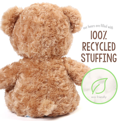 LotFancy 15 in Teddy Bear Stuffed Animal, Bear Plush Toy, Gift for Kids Girls Boys
