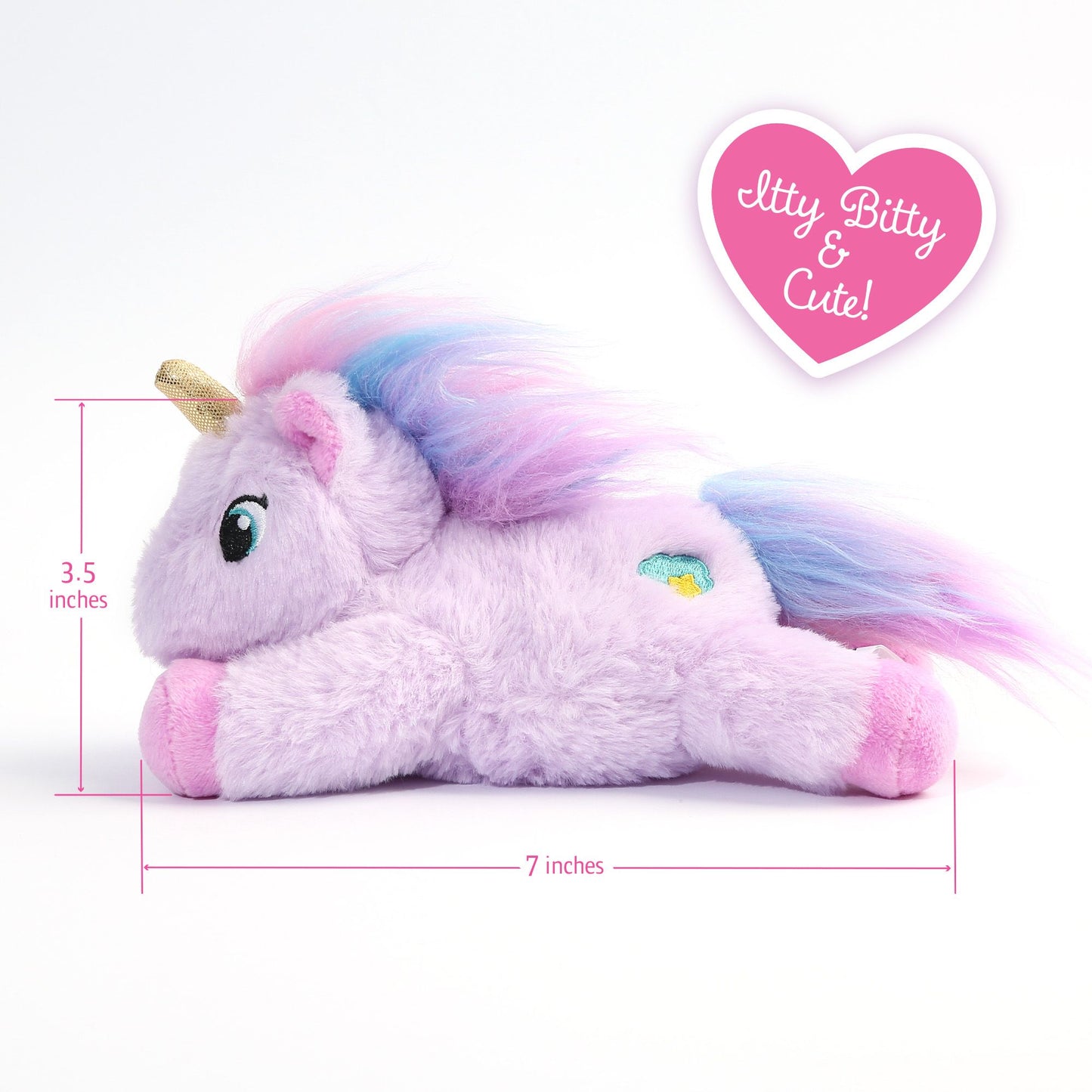 BenBen Unicorn Stuffed Animal, Soft Cute Unicorn Toy Gifts for Baby Girls Kids