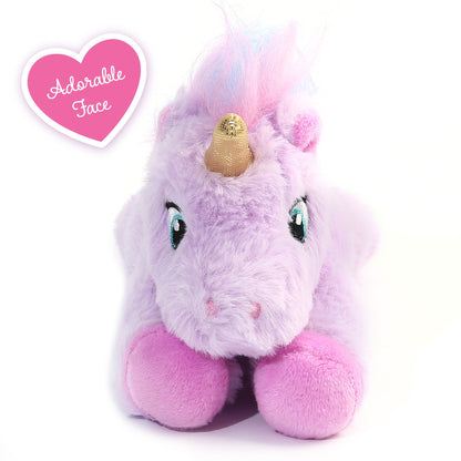 BenBen Unicorn Stuffed Animal, Soft Cute Unicorn Toy Gifts for Baby Girls Kids