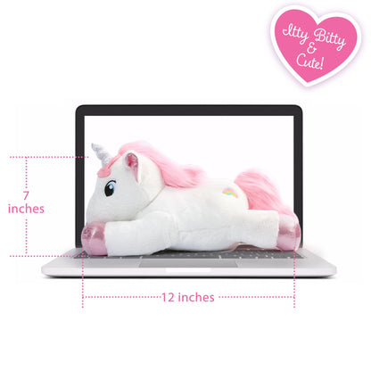 BenBen Unicorn Stuffed Animal, Soft Cute Unicorn Toy Gifts for Baby Girls Kids