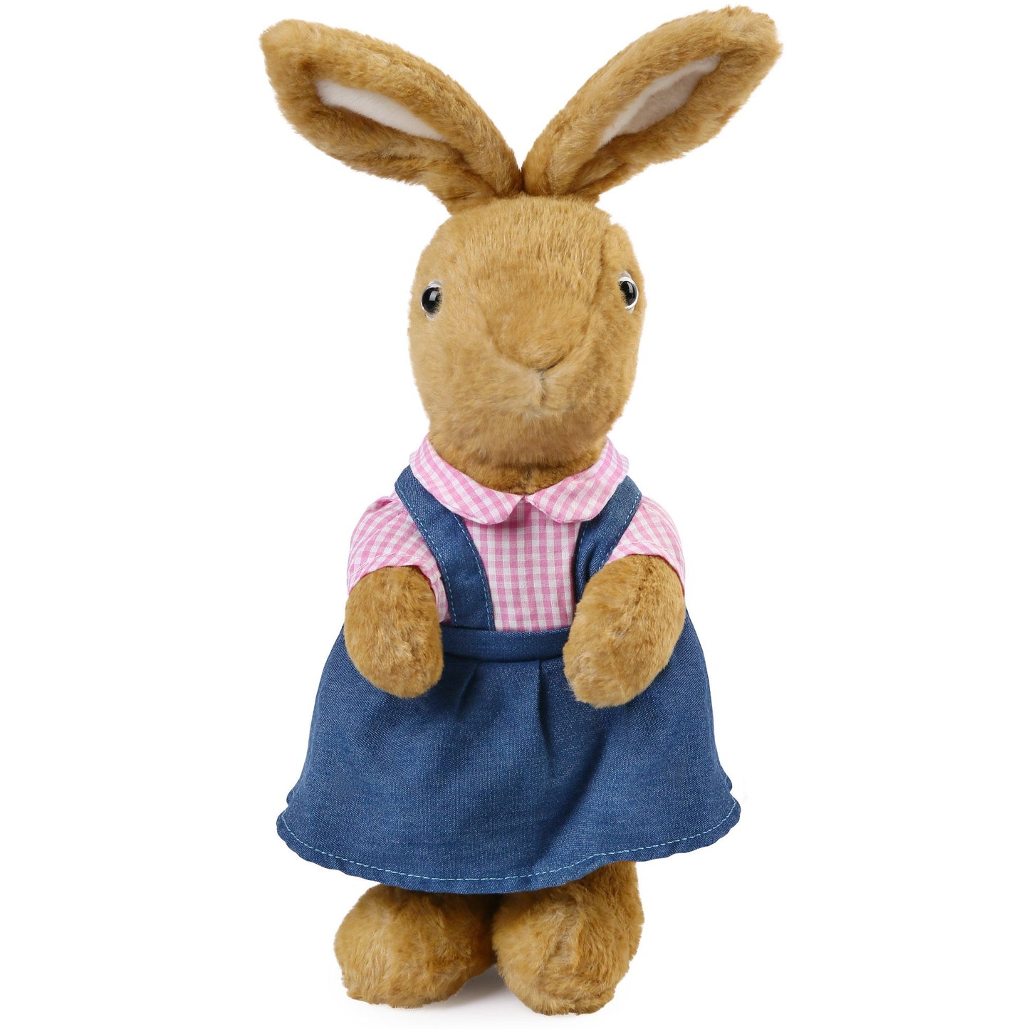 LotFancy Bunny Stuffed Animal, 12" Peter Rabbit Plush Toy for Home Decor, Gift for Kids, Boys