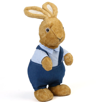 BenBen Bunny Stuffed Animal 12", Brown Rabbit Plush for Home Decor, Easter Rabbit Stuffed Animal for Kids