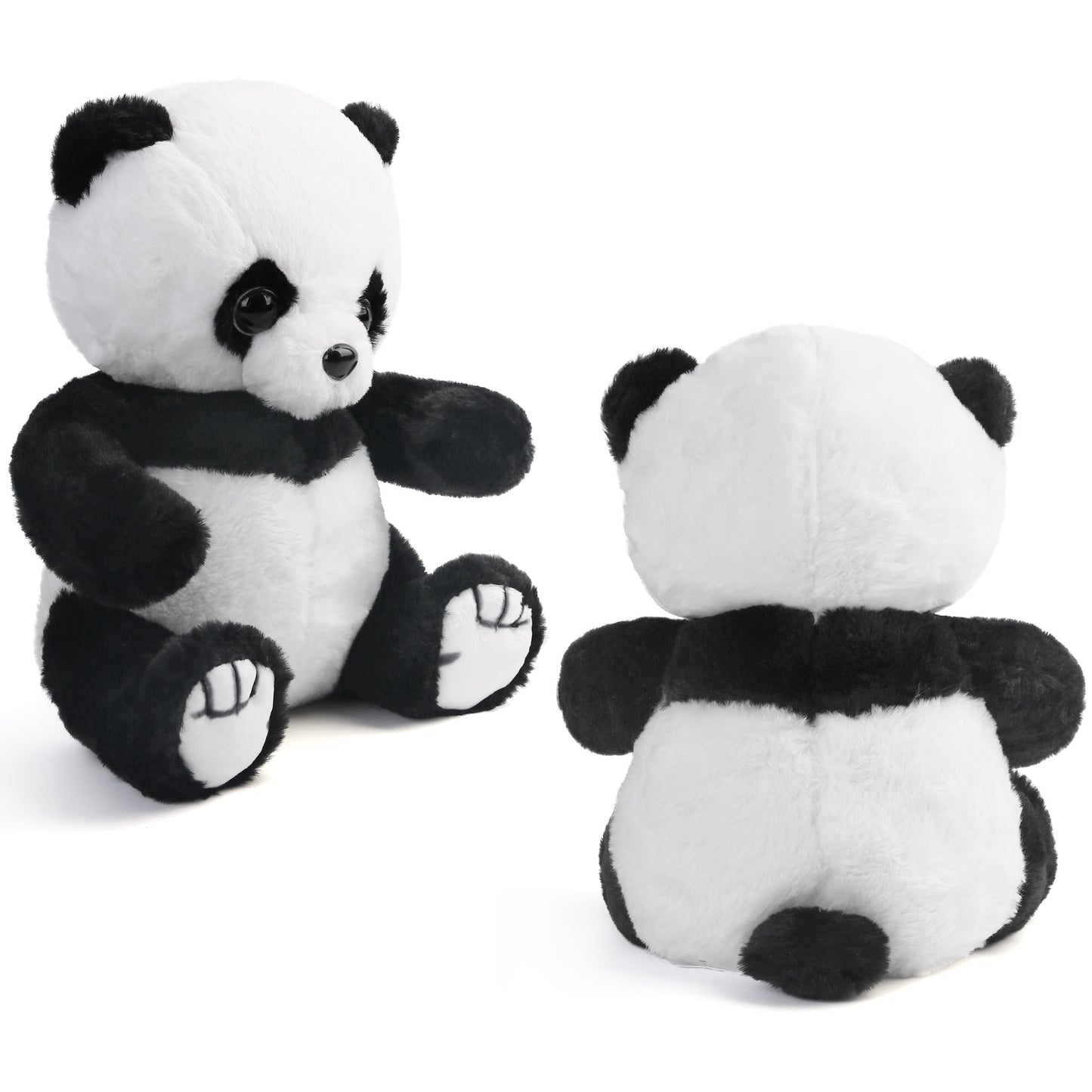 LotFancy Panda Stuffed Animal, 12 in Soft Baby Panda Plush Toy Gift for Kids, Girls, Boys