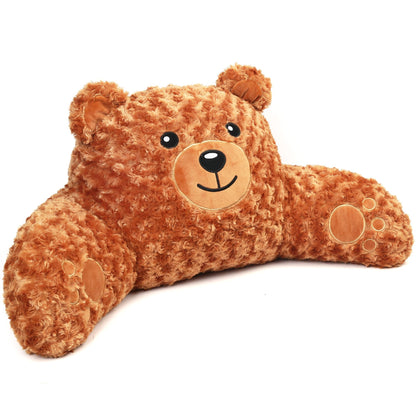 BenBen Reading Pillow for Kids Adults Teens, Teddy Bear, Bed Pillow for Sitting up in Bed WMT