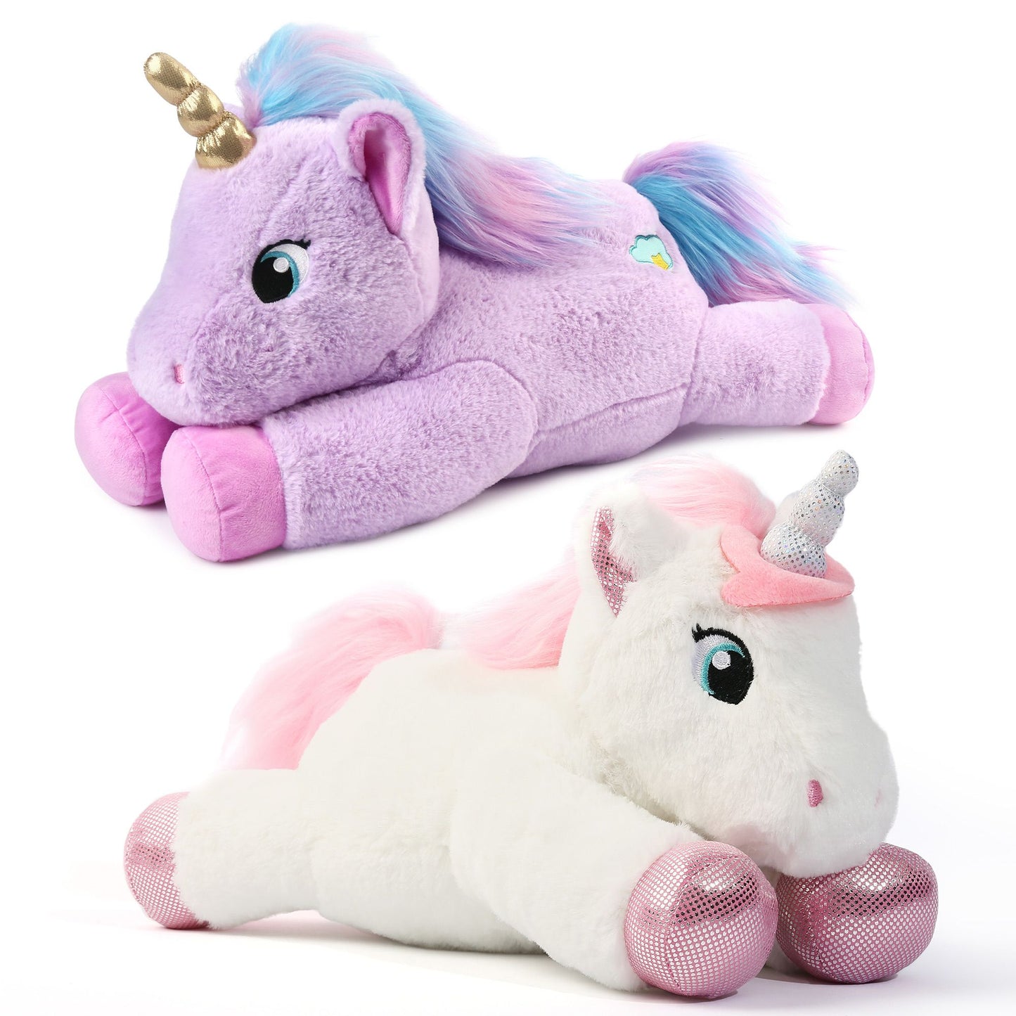 BenBen Unicorn Stuffed Animal, Soft Cute Unicorn Toy Gifts for Baby Girls Kids