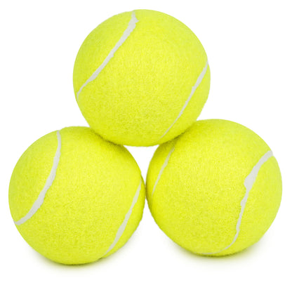 PrimePets Tennis Balls for Dogs, Interactive Fetch Dog Toy Balls for Indoor Outdoor Play Fetch Dog Balls for Medium, Large Dogs PMT