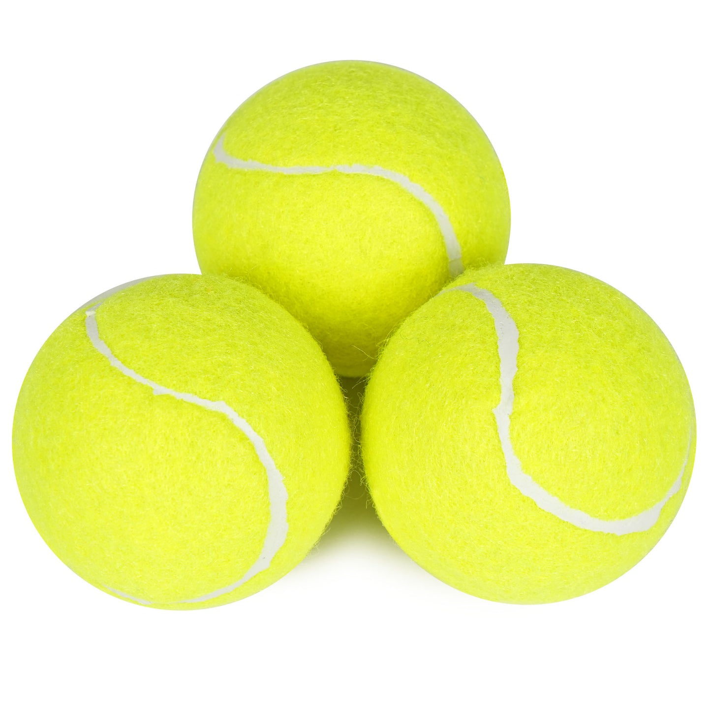 PrimePets Tennis Balls for Dogs, Interactive Fetch Dog Toy Balls for Indoor Outdoor Play Fetch Dog Balls for Medium, Large Dogs PMT