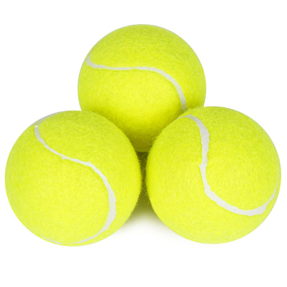 Prime Pets Tennis Balls for Dogs, 3 Pack, 2.5'' Dog Balls for Large Medium Dogs, Puppy Chew Toys