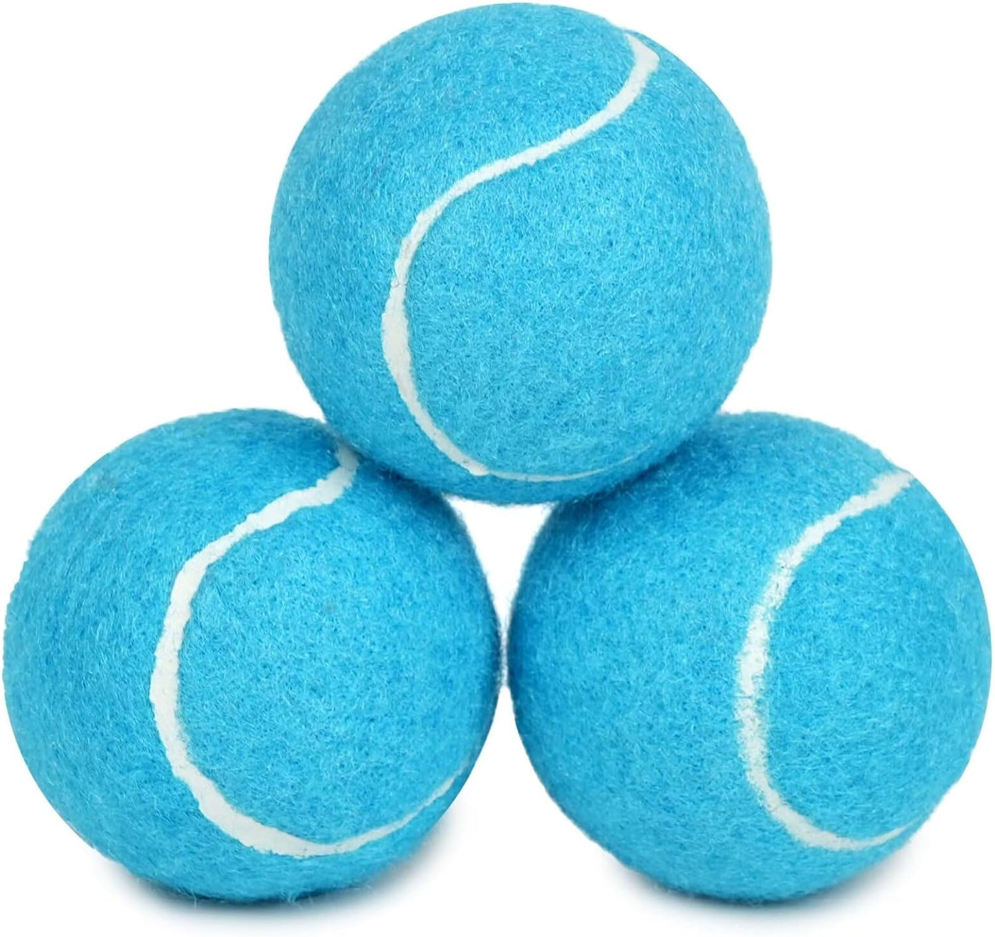 PrimePets Tennis Balls for Dogs, Interactive Fetch Dog Toy Balls for Indoor Outdoor Play Fetch Dog Balls for Medium, Large Dogs PMT