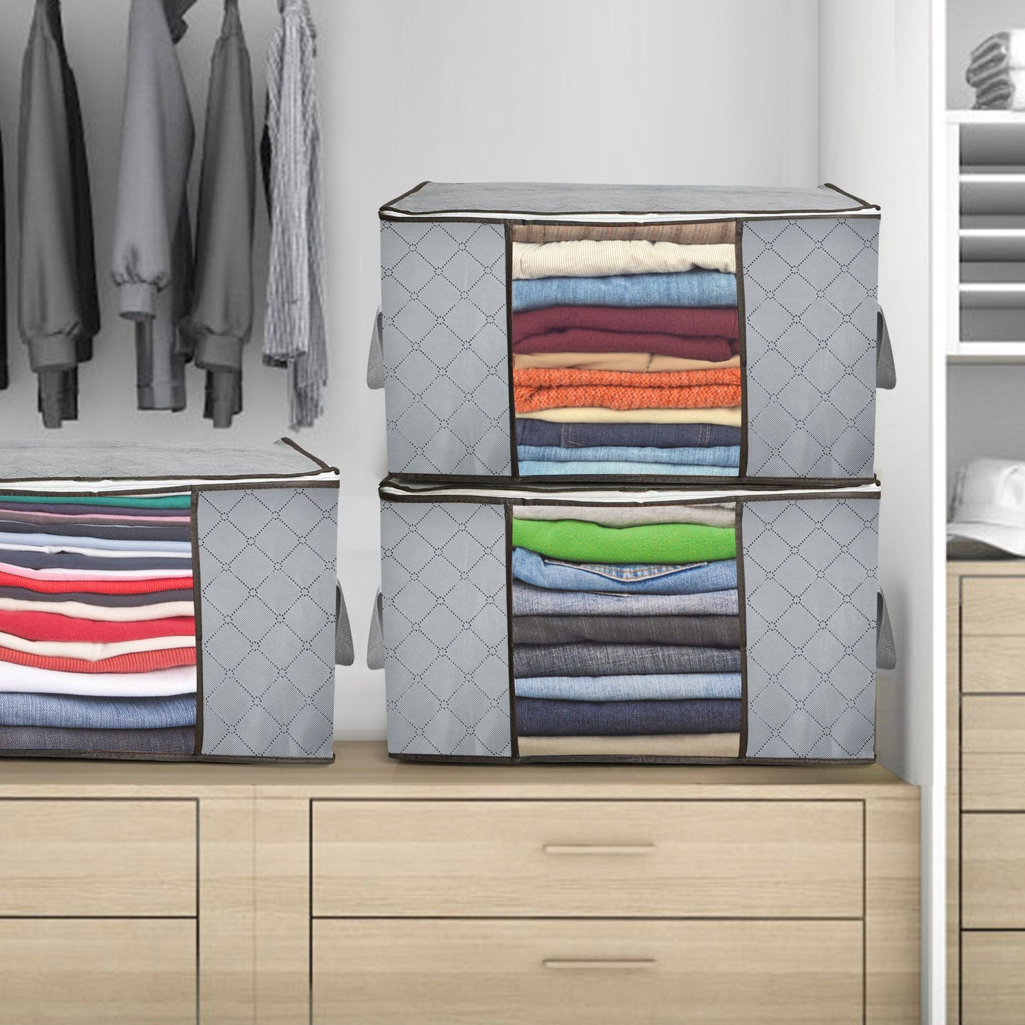 LotFancy Under Bed Storage Organizer