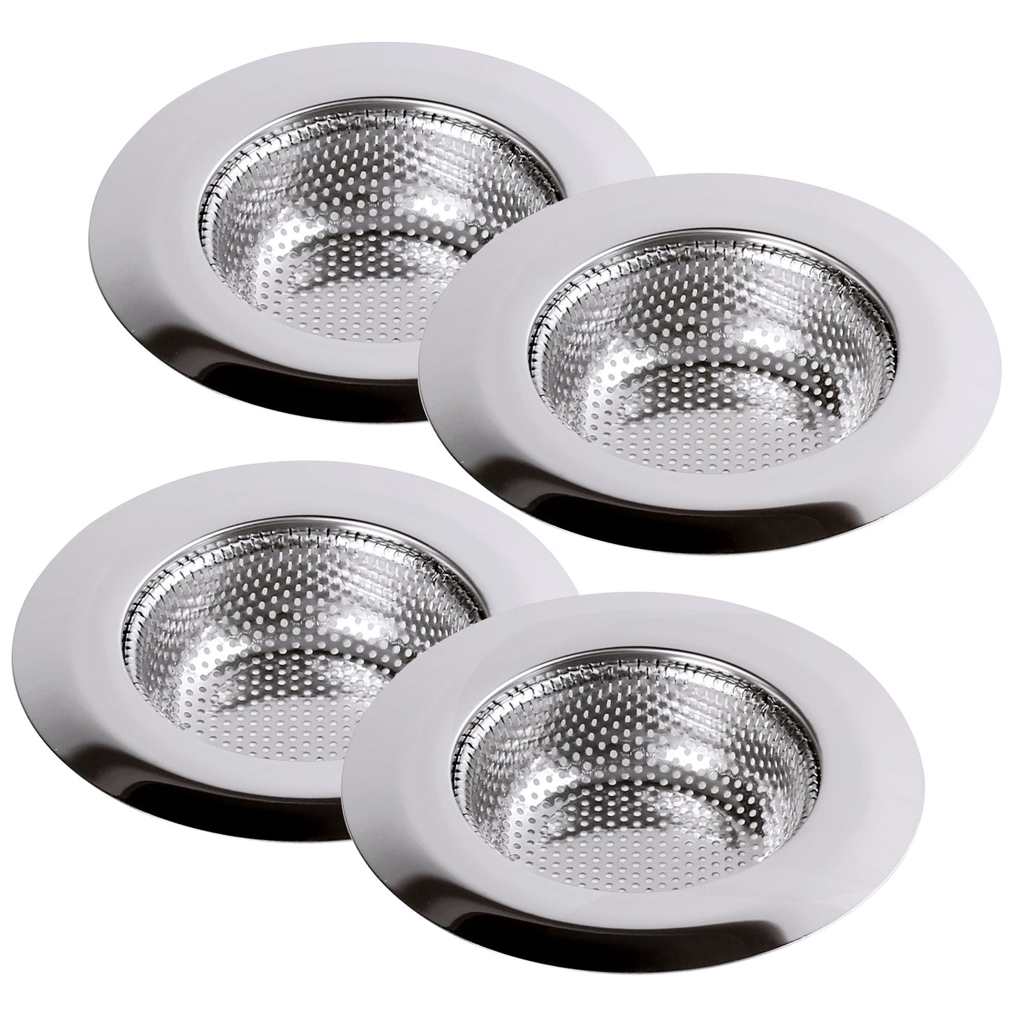 LotFancy Sink Strainer, Stainless Steel Mesh Drain Strainer, Anti Clogging