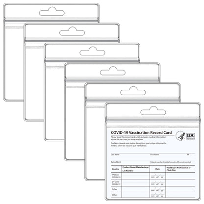 LotFancy New Medicare Card Holder, 16 Packs, 12Mil Clear Waterproof Medicare Card Protector Sleeves for Credit Card