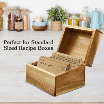 LotFancy 60 Count Recipe Cards, 4x6 in, Double Sided, Blank Recipe Cardstock,Brown