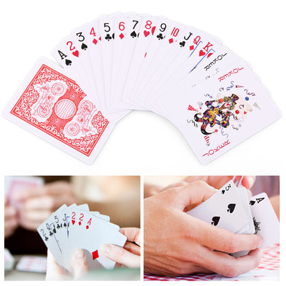 LotFancy Playing Cards, 12 Pack, Decks of Cards Bulk, Poker Size, Standard Index, 6 Blue and 6 Red