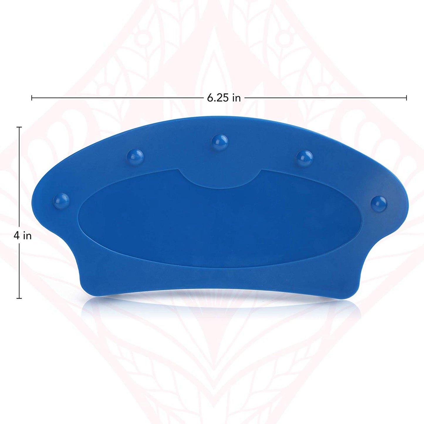 LotFancy 4Pcs Playing Card Holder for Kids Seniors, Plastic, Blue