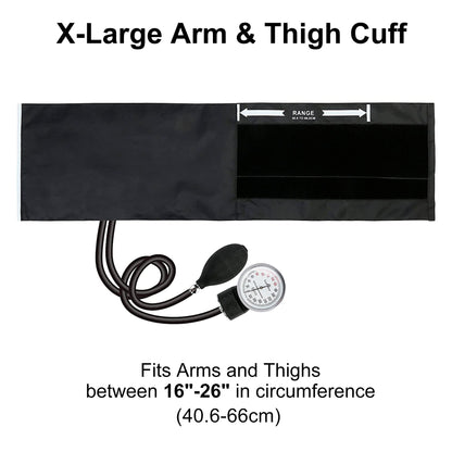 LotFancy Aneroid Sphygmomanometer, Professional Manual Blood Pressure Monitor