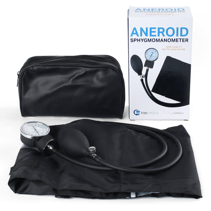 LotFancy XXL Manual Blood Pressure Cuff Adult, Thigh BP Cuff 16"-26", Aneroid Sphygmomanometer