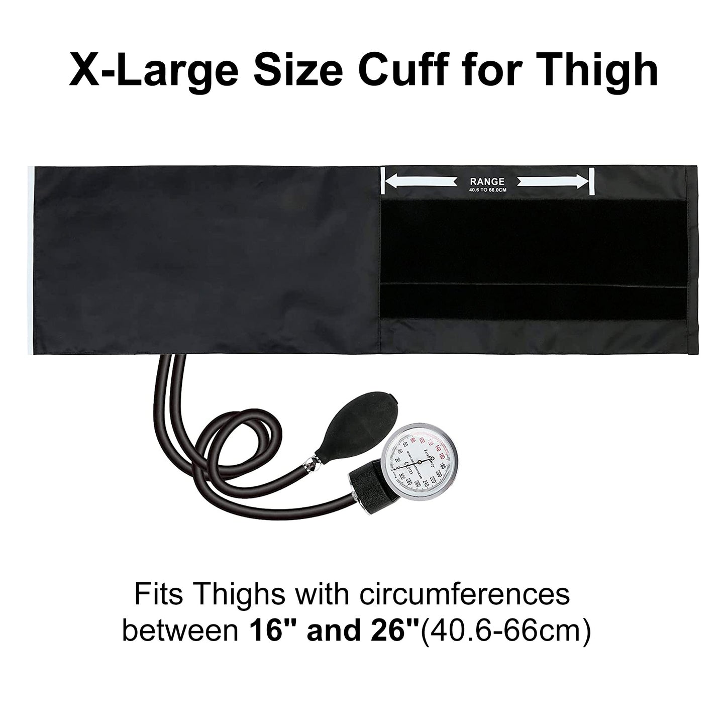 LotFancy Aneroid Sphygmomanometer, Professional Manual Blood Pressure Monitor WMT