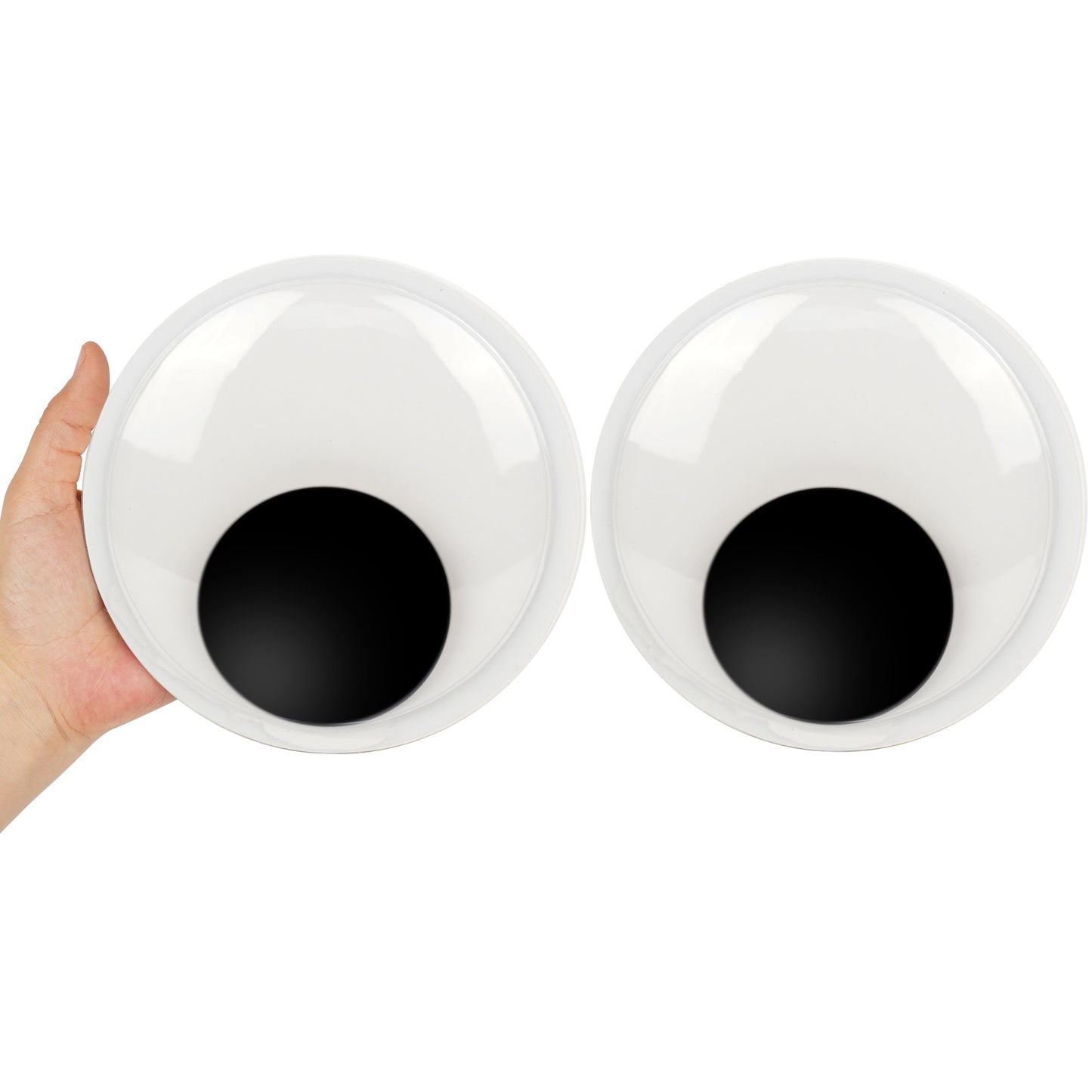 LotFancy 7 in Giant Googly Eyes with Self Adhesive, Large Wiggle Eyes for DIY Craft Christmas Tree Decoration