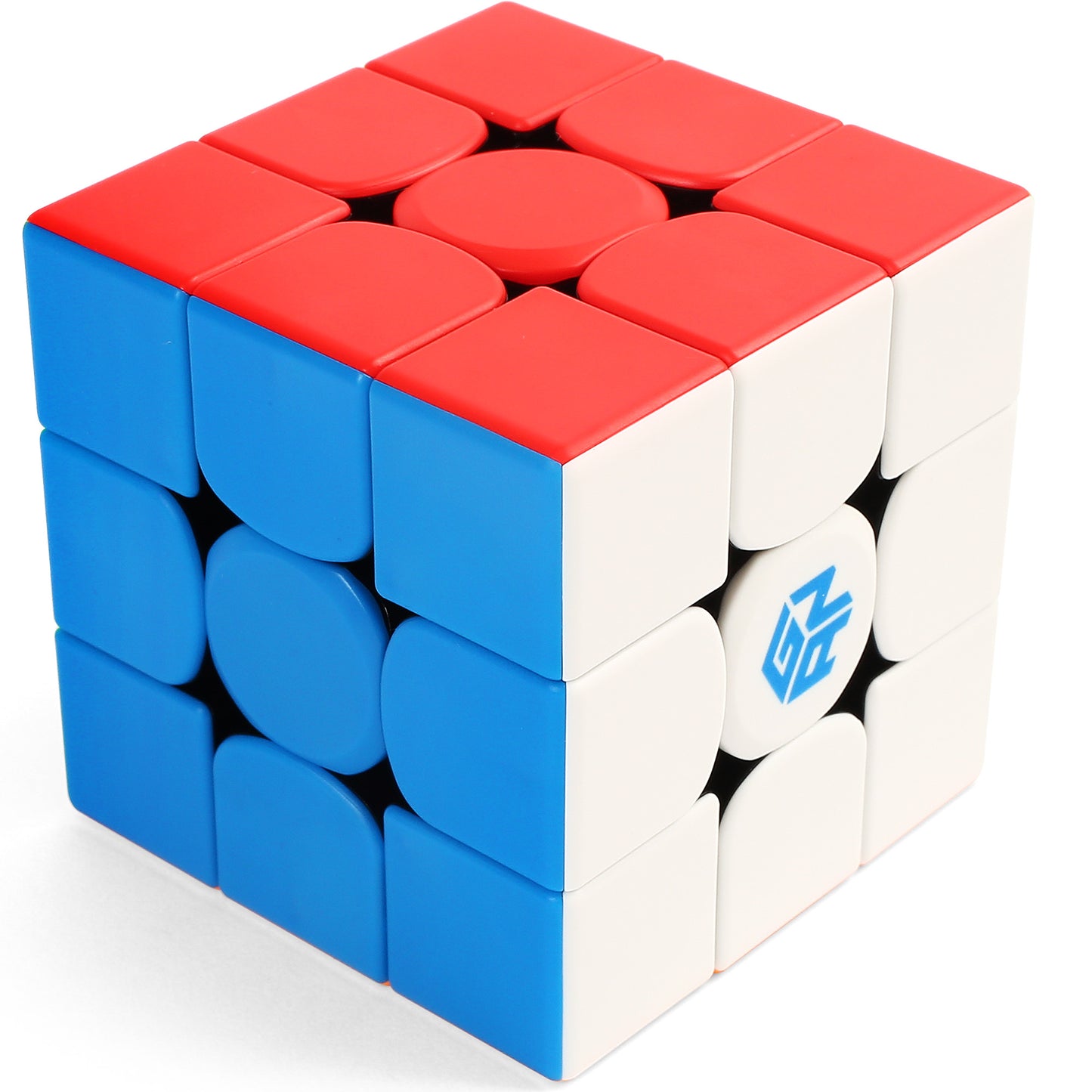 LotFancy GAN 356 XS, GAN Cube 3x3, Plastic Magnetic Magic Cube, Stickerless Speed Cube Puzzle Toy for Kids Adult