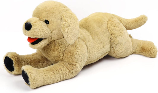 LotFancy Large Dog Stuffed Animals Plush, 21" Golden Retriever Plush Toys for Kids, Pets, Girls