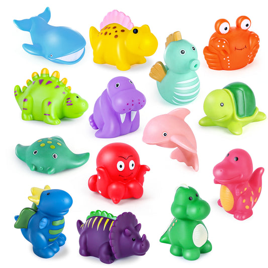 LotFancy Bath Toys for Kids Ages 1-3, Mold Free Bath Toys for Infants Toddlers