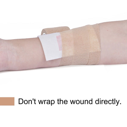 LotFancy 6 Pack Self Adhesive Bandage Wraps, 4 in x 5 Yards Medical Tape