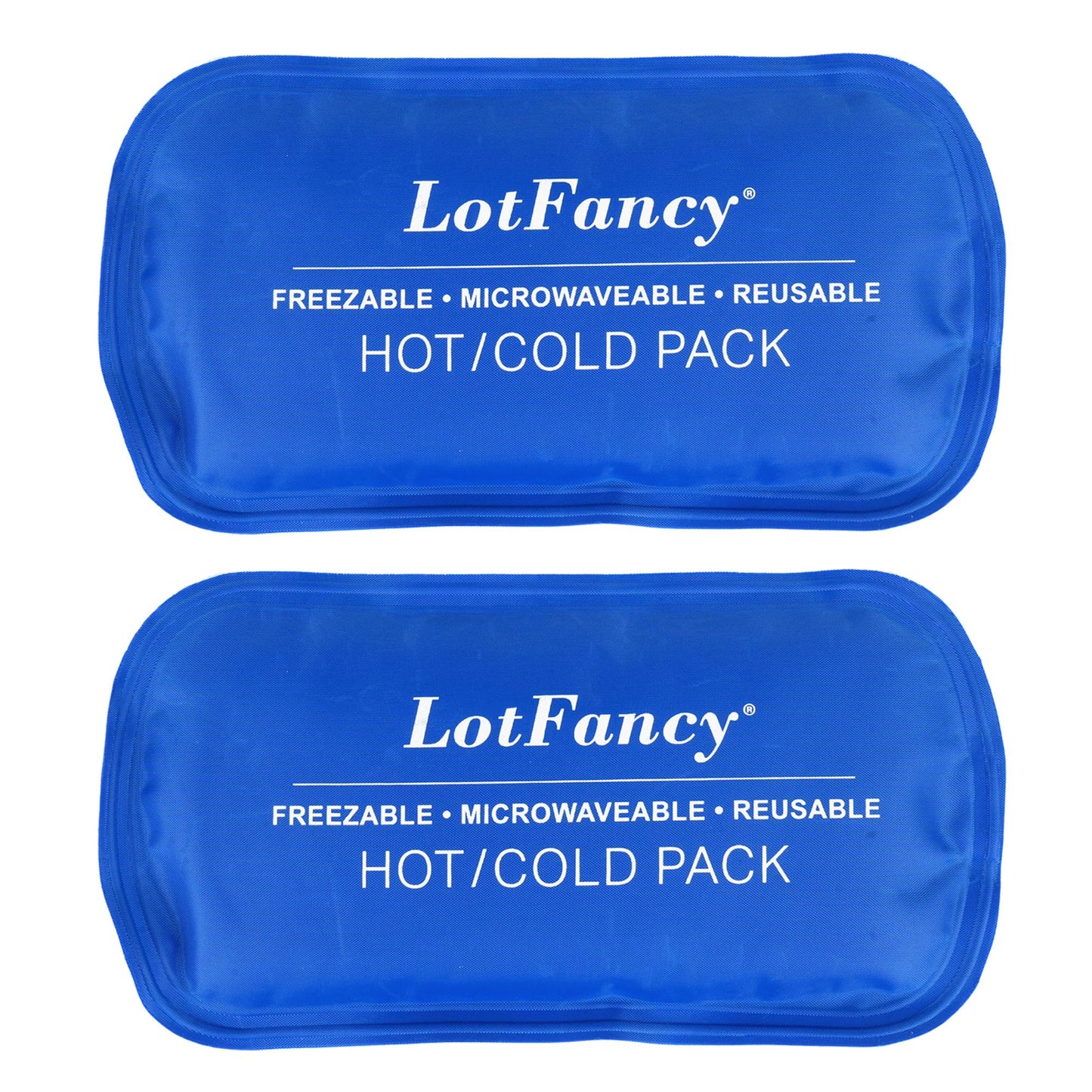 LotFancy Ice Pack for Injuries, Reusable Hot Cold Pack for Therapy, Cooling or Heating Pad for First Aid, Back Shoulder Neck Head Feet Pain Relief PMT