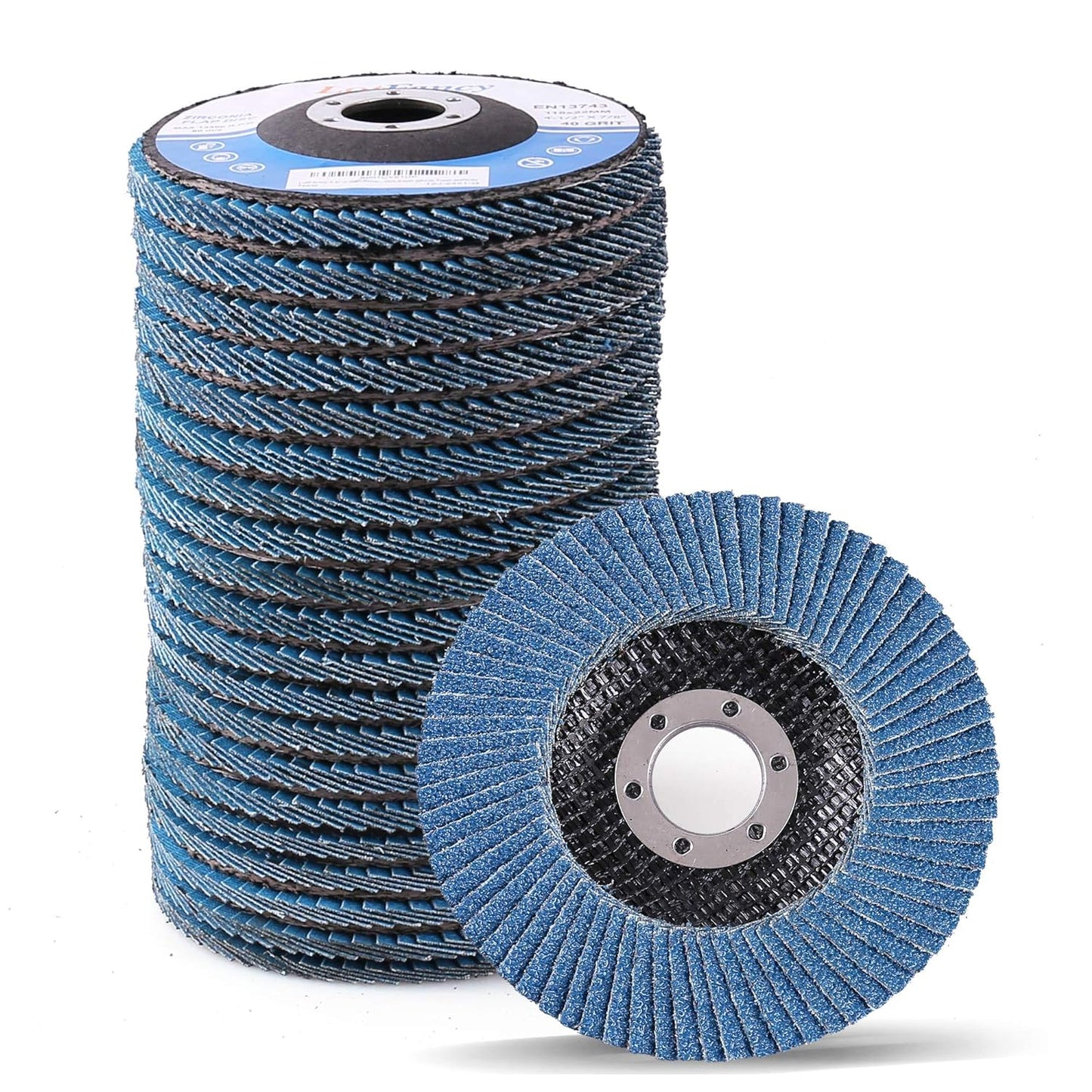 LotFancy Flap Discs for Angle Grinder