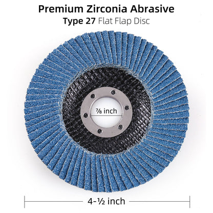 LotFancy Flap Discs for Angle Grinder