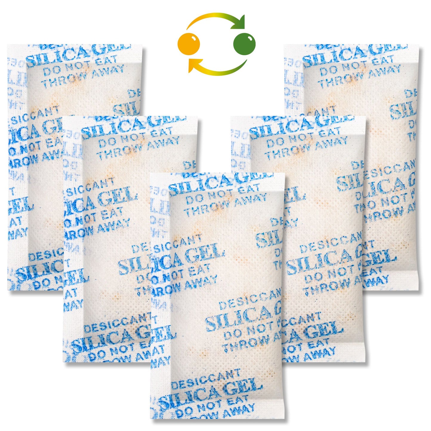 LotFancy Silica Gel Desiccant Packets with Indicating Beads, 10 Gram, Moisture Absorbing, 30 Count